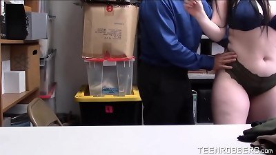 pervert boy fingering curvy teenager Thief - Teenrobbers.com