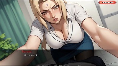 I force TSUNADE to give me a beasts in the hospital. house OF SHINOBI