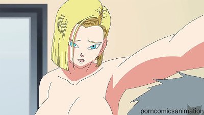 Dragon Ball Z hardcore porno Parody - Android eighteen cartoon DEMO (Hard Sex) ( hentai Hentai)