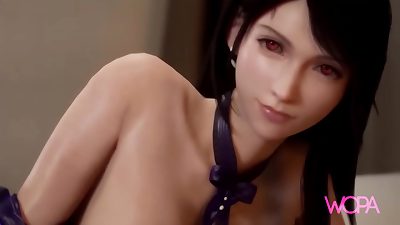 [ WOPA ] - licks black-haired girl WITH brilliant figure poking