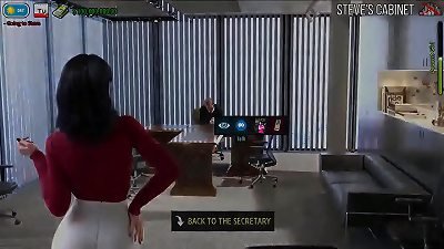 fashion sex scene three the Trainer is a crank who fucks his wife and tempts her with his massive manstick in her Gym