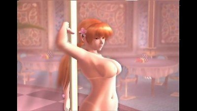 Kasumi naked pillar Dance